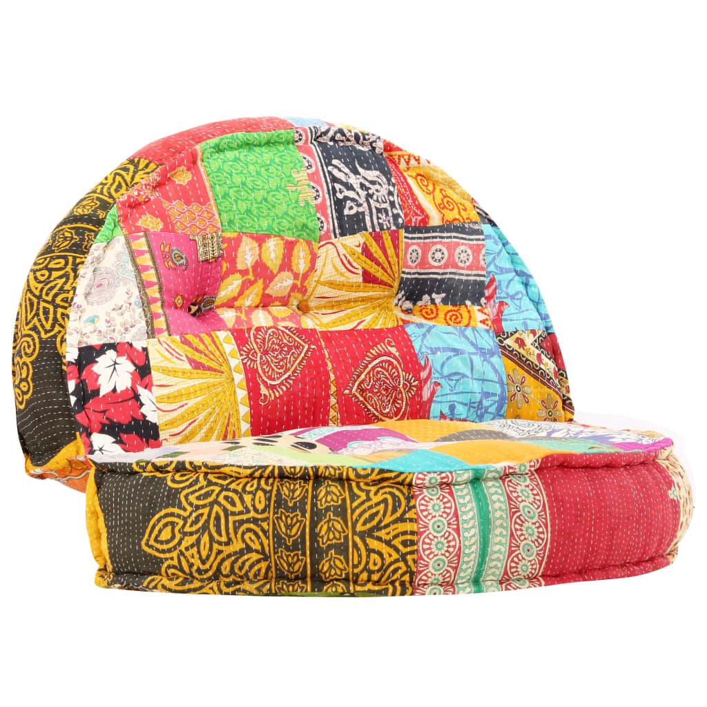 Puf 100x20 cm stof patchwork