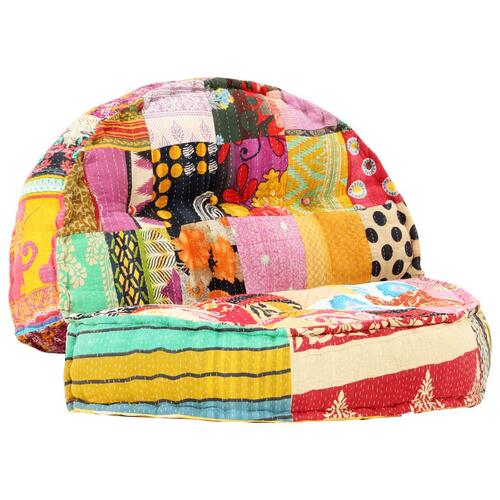 Puf 100x20 cm stof patchwork