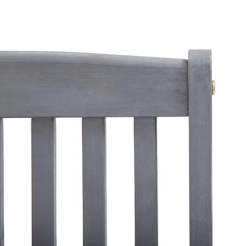 Foldbare havestole 8 stk. massivt akacietræ