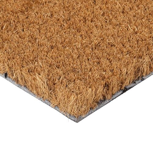Dørmåtte 40x60 cm tuftet coir naturfarvet