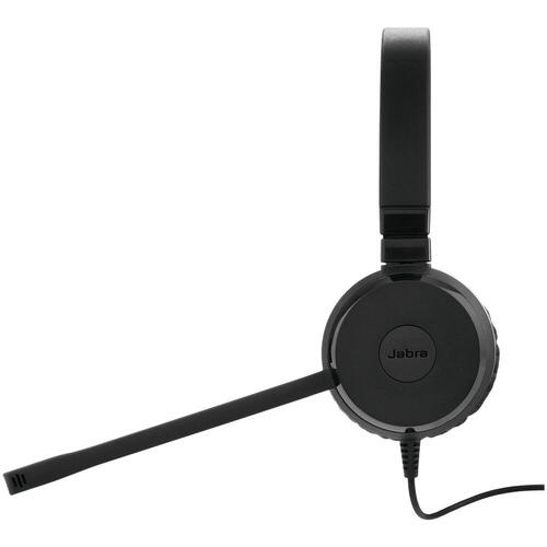 Jabra 14401-21 headset med mikrofon - Sort, 120 cm kabel