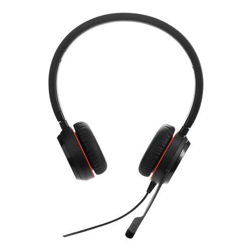 Jabra 14401-21 headset med mikrofon - Sort, 120 cm kabel