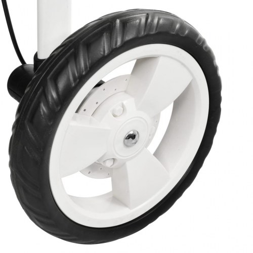 Klapvogn med 3 hjul gråbrun og sort