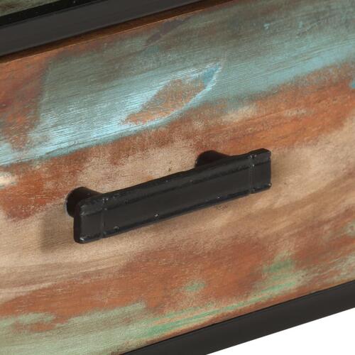 Tv-skab 110x30x45 cm massivt genbrugstræ