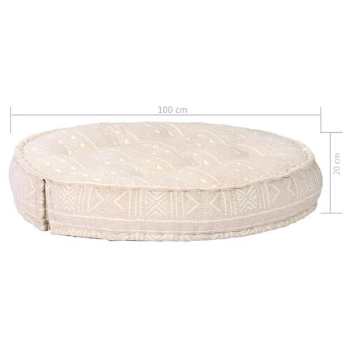 Puf 100x20 cm stof beige