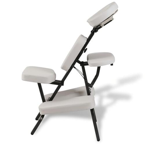 Hvid Foldable & Bærbar massagestol