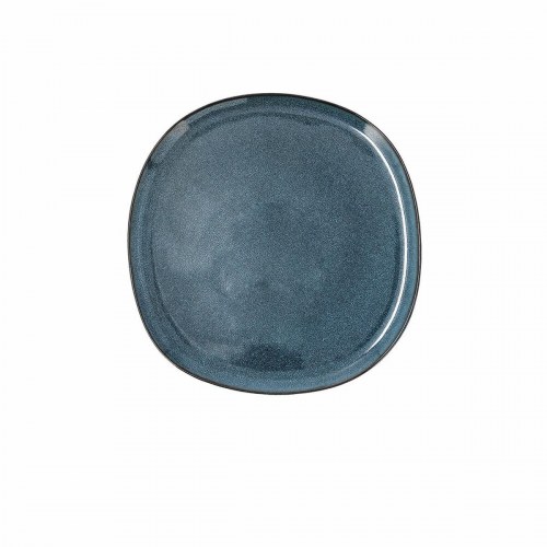Bidasoa Ikonic middags tallerken, blå keramik, 20,2 × 19,7 cm - 6 stk