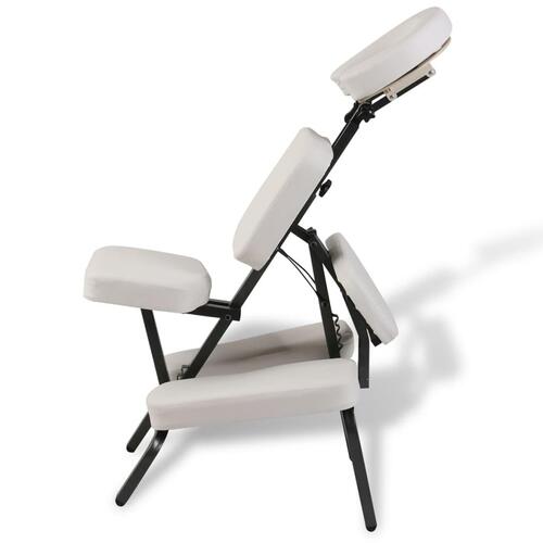 Hvid Foldable & Bærbar massagestol