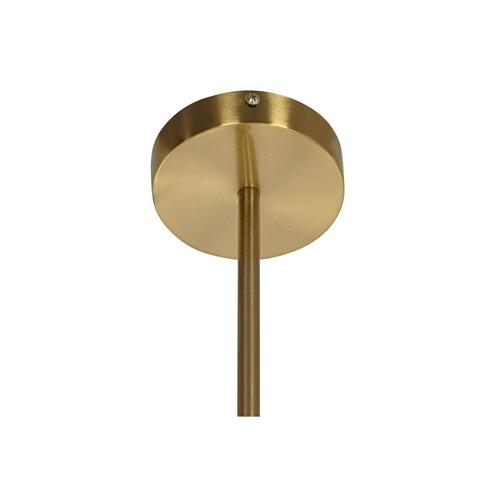 Loftslampe 50 x 50 x 144 cm Krystal Gylden Metal 50 W