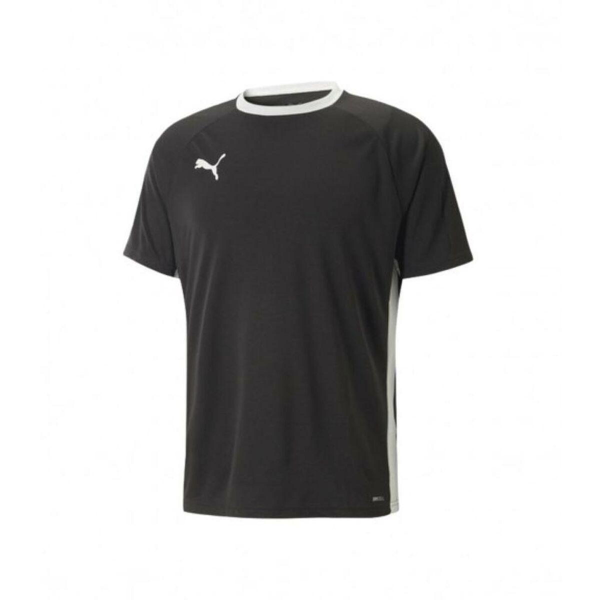 Kortærmet T-shirt til Mænd Puma TEAMLIGA PADEL 931832 03 Sort S