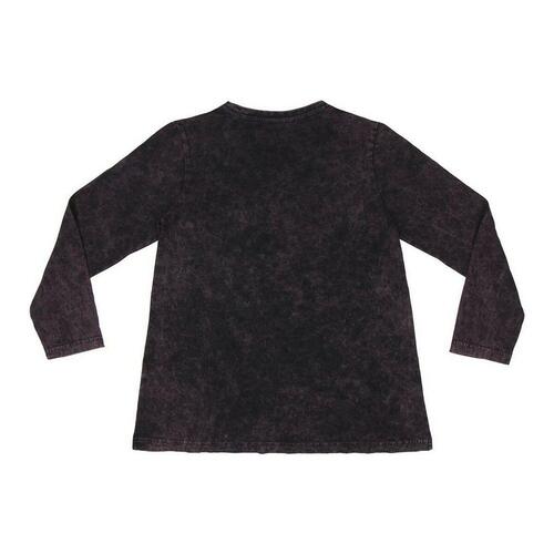 Langærmet T-shirt til Børn Harry Potter Grå Mørkegrå 8 år