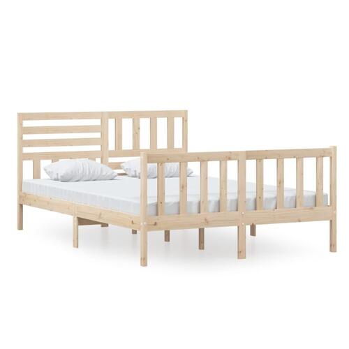 Sengeramme 140x200 cm massivt træ