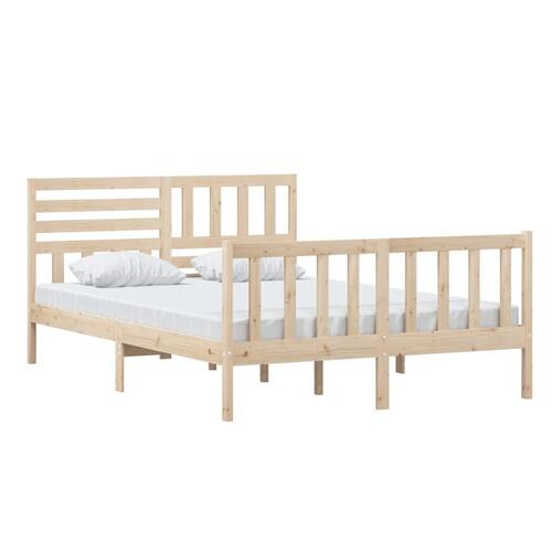 Sengeramme 140x200 cm massivt træ