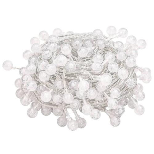 Fairy lights-lyskæder 20 m 200 LED'er 8 funktioner blå