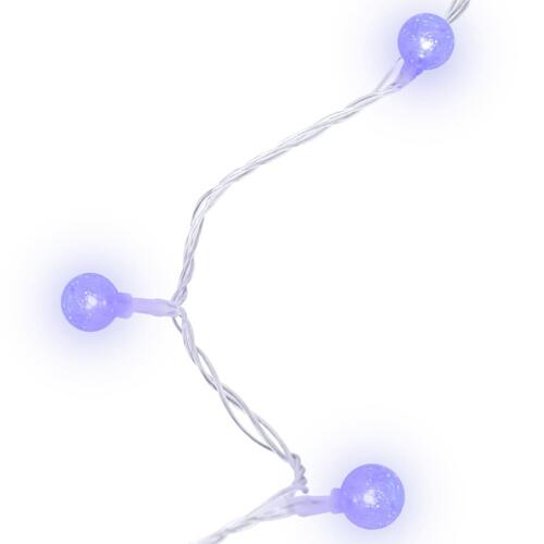 Fairy lights-lyskæder 20 m 200 LED'er 8 funktioner blå