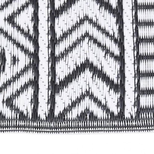 Udendørs gulvtæppe ARAKIL 190x290 cm PP sort