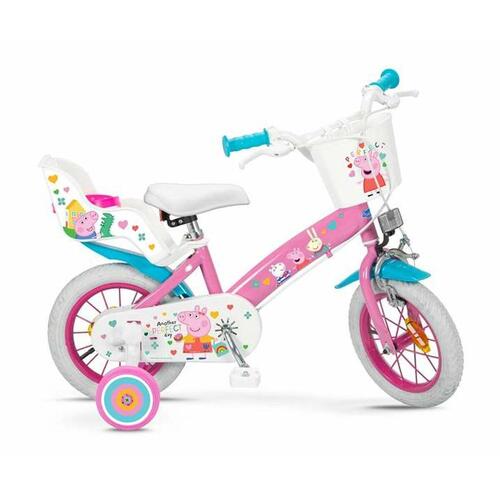 Børnecykel Peppa Pig 12" Pink