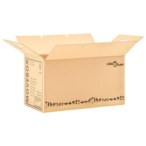Flyttekasser 40 stk. XXL 60x33x34 cm pap