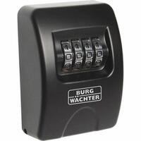 Sikkerhedsboks Burg-Wachter KeySafe 10 Nøgler Sort Zink 13 x 4 x 18 cm