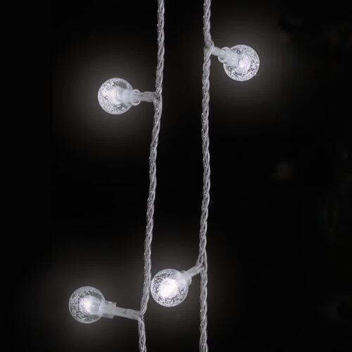 Fairy lights-lyskæder 40 m 400 LED'er 8 funktioner kold hvid