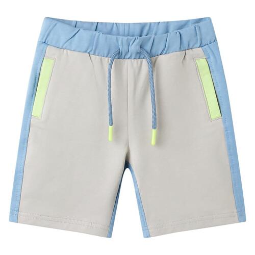 Shorts til børn str. 128 med snøre blå