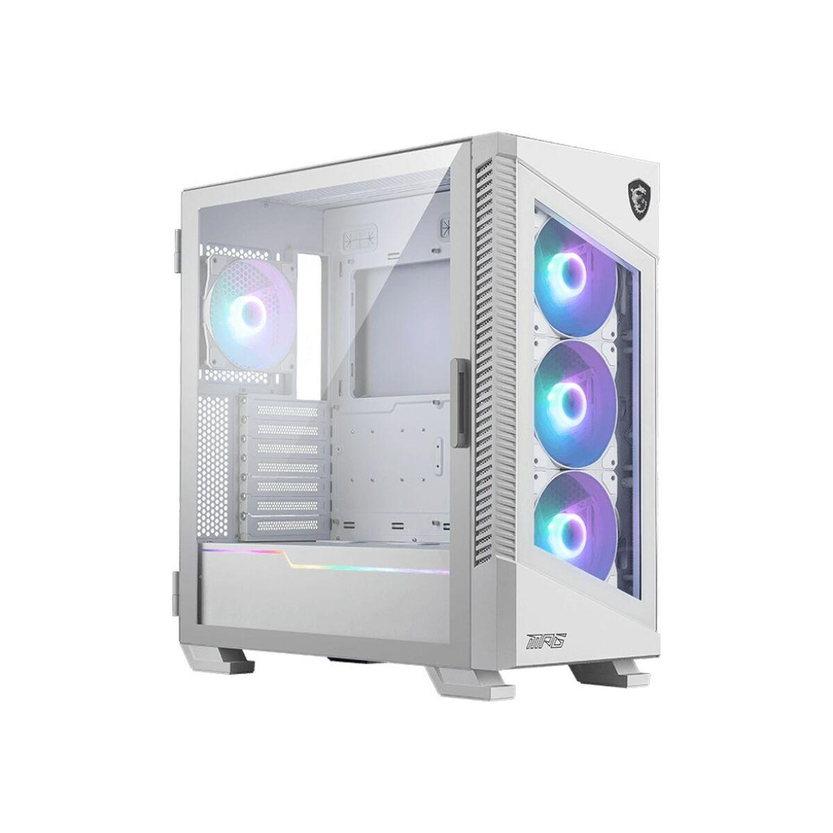 ATX Semi-tårn kasse MSI MPG Velox 100R Hvid Multifarvet