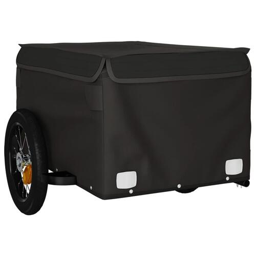 Cykelanhænger 30 kg jern sort