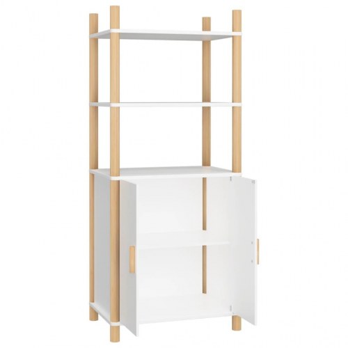 Højskab 60x40x141 cm konstrueret træ hvid