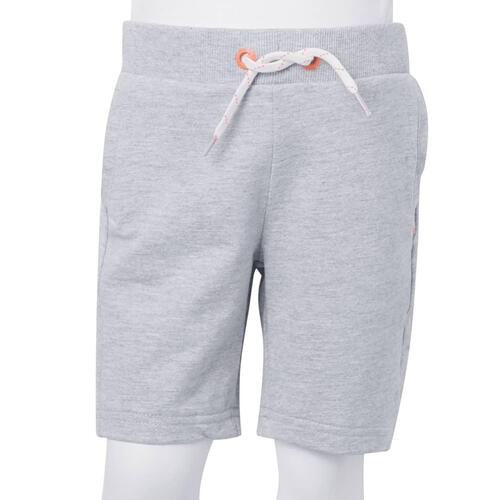 Shorts til børn str. 92 med snøre grå
