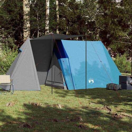 3-personers campingtelt vandafvisende blå