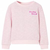 Sweatshirt til børn str. 116 lyslilla