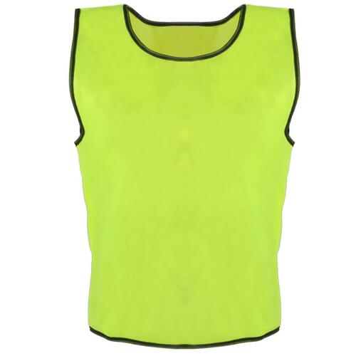 10 stk Gul Sport Bib Senior