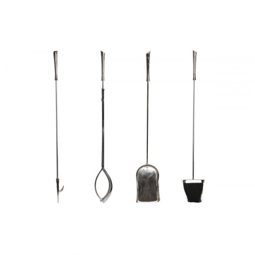 Pejsesæt - rustfrit stål/aluminium, sølv (20 × 20 × 78 cm)