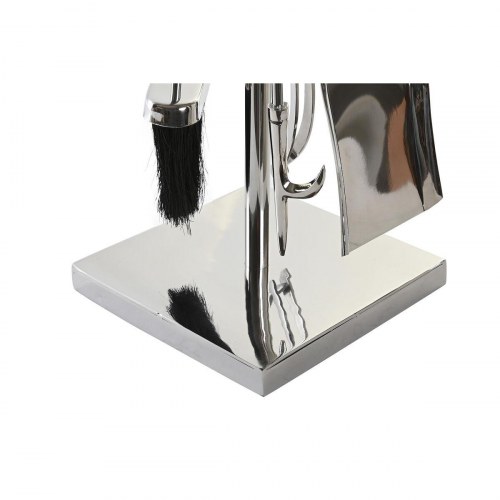 Pejsesæt - rustfrit stål/aluminium, sølv (20 × 20 × 78 cm)