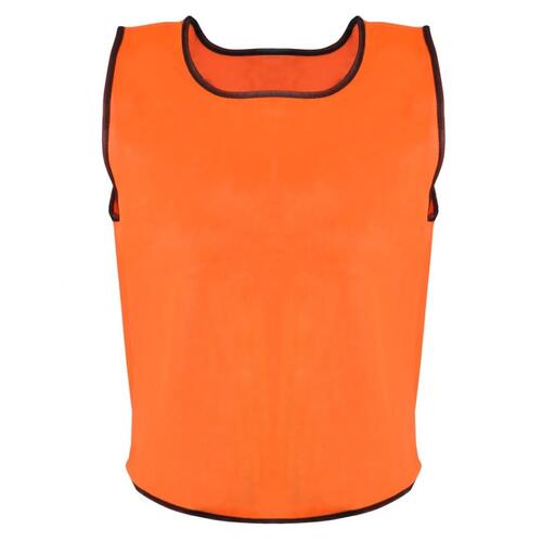 10 stk Orange Sport Bib Senior