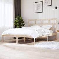 Sengeramme 160x200 cm massivt fyrretræ
