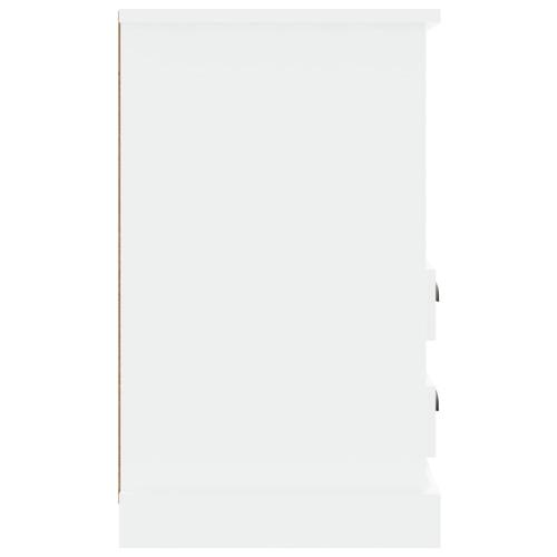 Sengeborde 2 stk. 43x36x60 cm hvid