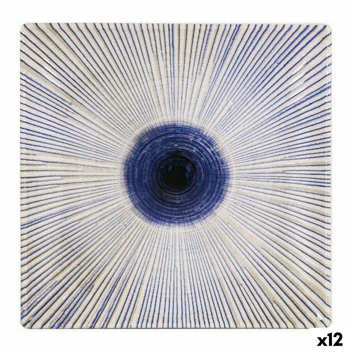 Irys desserttallerkener 18 x 18 cm - 12 stk.