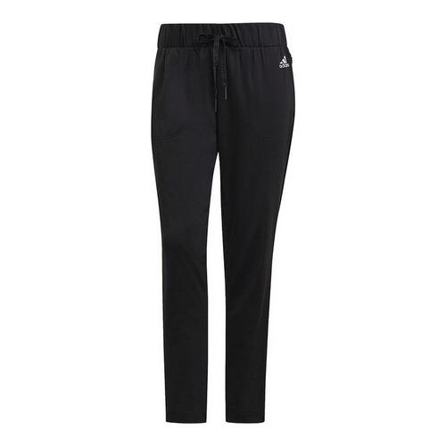 Lange sportsbukser Adidas Sportswear Versatile Dame Sort L