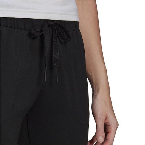 Lange sportsbukser Adidas Sportswear Versatile Dame Sort L
