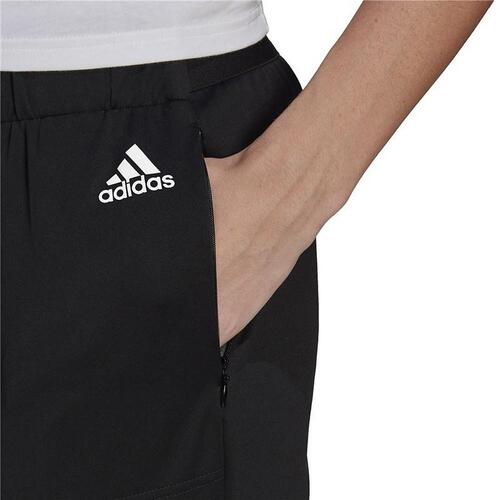 Lange sportsbukser Adidas Sportswear Versatile Dame Sort L
