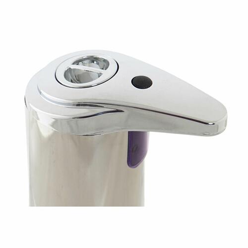 Automatisk sæbedispenser med sensor Sort Multifarvet Sølvfarvet ABS Plastik 11,1 x 7,5 x 19 cm 250 ml