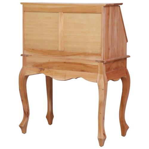 Sekretær 78x42x103 cm massivt mahognitræ
