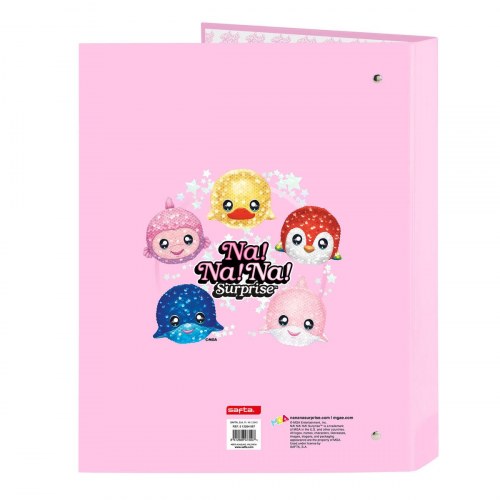 Na!Na!Na! Surprise ringbind - Sparkles Pink A4 (26,5 × 33 × 4 cm)