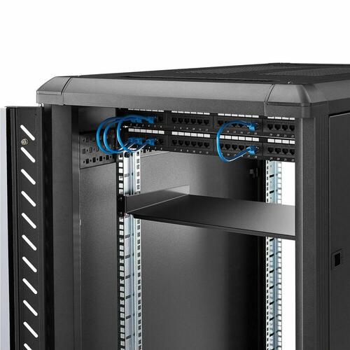 Fast bakke til rack kabinet Startech CABSHELF1U10