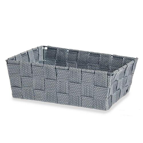 Multibrug kurv Grå Klæde 2,4 L 20 x 8 x 24 cm (24 enheder)