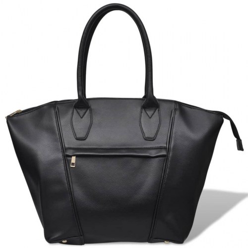 Sort firkantet taske