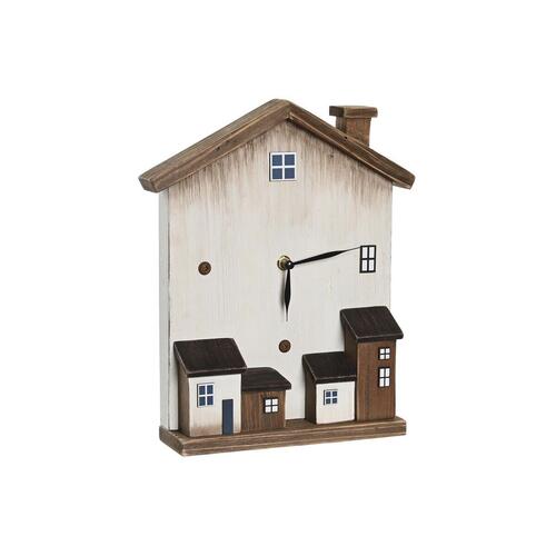 Namizna ura 26 x 7 x 31 cm Hvid Huse