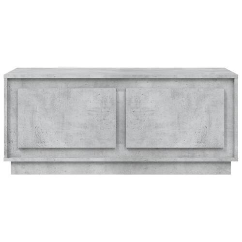 Sofabord 102x50x44 cm konstrueret træ betongrå