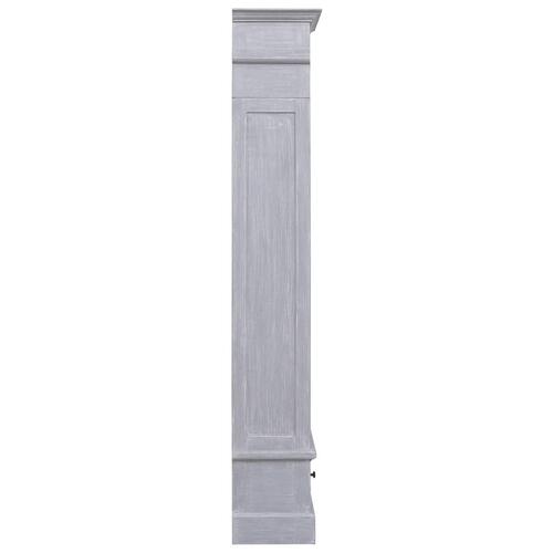 Højskab 60 x 30 x 180 cm massivt mahognitræ